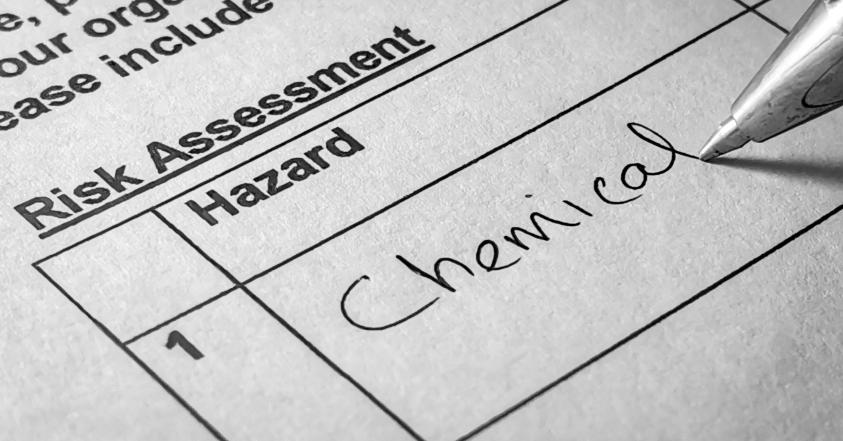 When should a risk assessment be reviewed