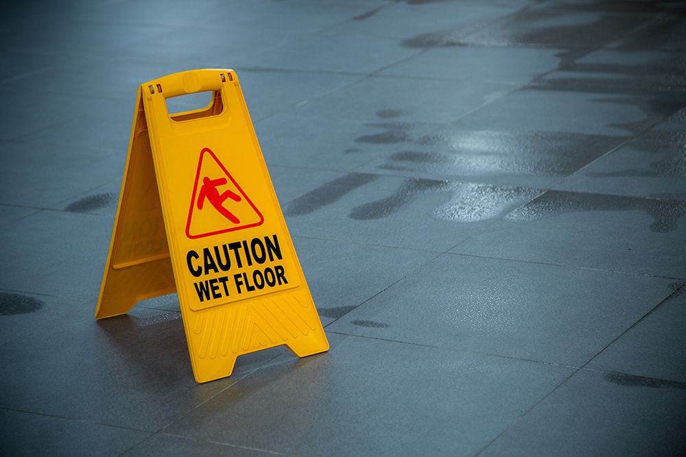 Reducing trips and slips at work