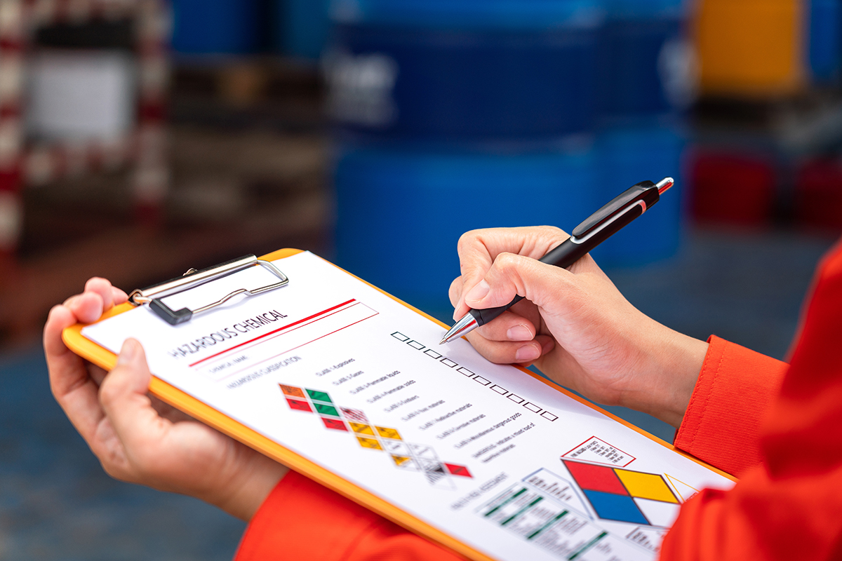 Carry out a COSHH risk assessment